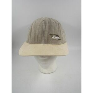 Vintage Head Trip Hat Cap Strap Back Beige Khaki Casual Mens Made USA 90s